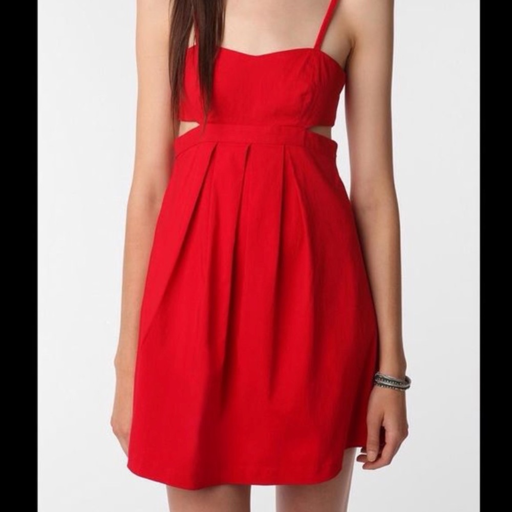 Urban Outfitters Sparkle + Fade Cutout Dress